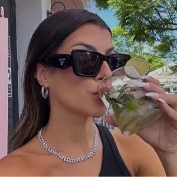 PRADA CAT EYE SUNGLASSES - Picture 2 of 9